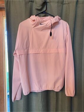 Nike Women's Light Pink Hooded Utility Jacket